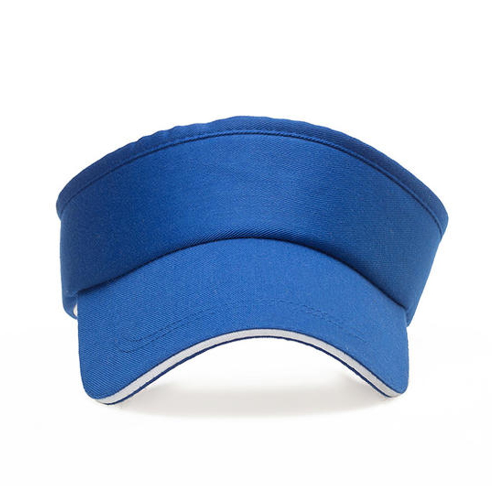 Summer Breathable Air Sun Hats Men Women Adjustable Visor UV Protection Top Empty Solid Sports Tennis Golf Running Sunscreen Cap