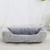 Bed for Dog Cat Pet Square Plush Kennel Medium Small Dog Sofa Bed Cushion Pet Calming Dog Bed House Pet Supplies Accessories