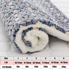 Coral Fleece Soft Fluffy Warm Pet Autumn Winter Thicken Mat Dog Cat Blanket