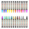 Wholesale Rotuladores Dual Tip Watercolor Brush Pen Drawing Lettering Markers Set Click Markers Multi Colour Pen With Logo