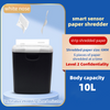 Desktop Shredder for Home, Bonsaii 6 Sheet Cross Cut Paper Shredder for Small Home Office Use