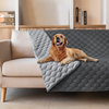 Wholesale Double-Sided Washable Reversible Waterproof Pet Dog Bed Cover Pet Blanket for Furniture Bed Couch Sofa