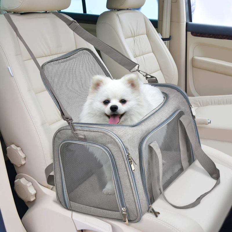 Pet Carrier Bag Hot Sale High Quality Durable Expandable Airline Approved Cat Bag Pet Cages Carrier for Travel