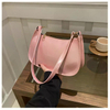 2024 Women's Patent Leather Handbag Versatile Fashion Shoulder Bag Casual Commuting Bag Girl Brand Designer Zipper Small Handbag