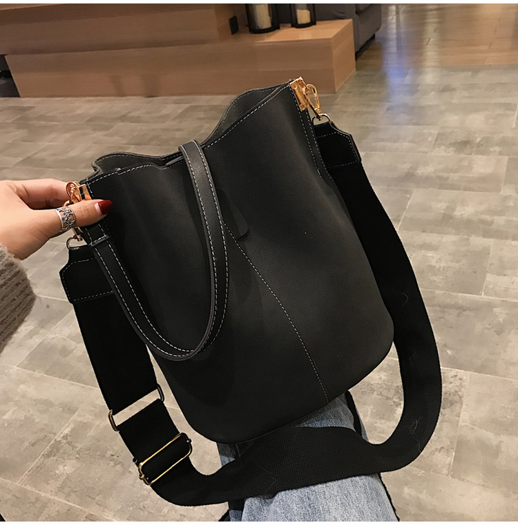 Designer Handbags Ladies Bucket Bag PU Leather Shoulder Bags Large Capacity Crossbody Bags for Women New Tote Bag
