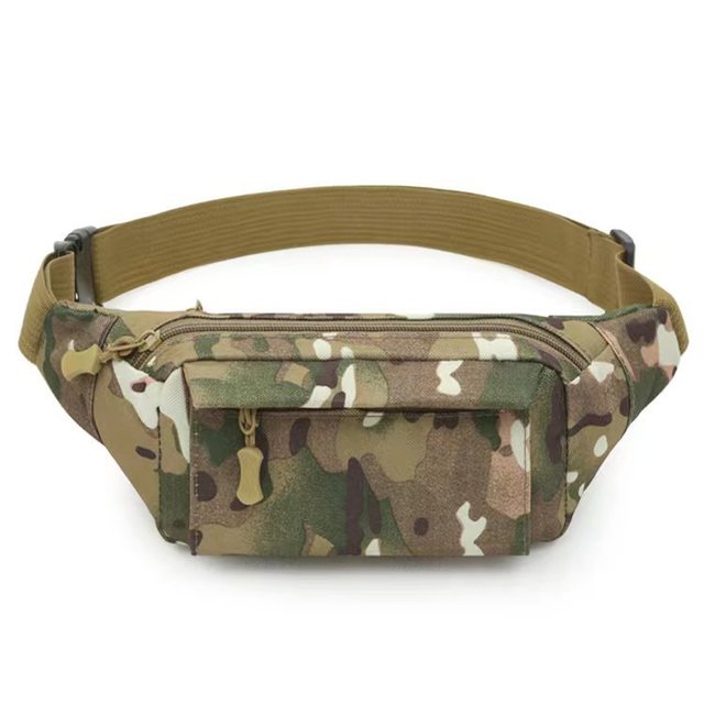 Waist Bag Tactical Pouch Men Shoulder Belt Bags Hip Sack Oxford Cloth Belly Waterproof Banana Male Fanny Pack for Phone
