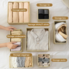 Clothes Organizer Storage Box Underwear Bra Socks Cabinet Drawer Organizer T-Shirt Storage Basket Wardrobe Storage Organizers