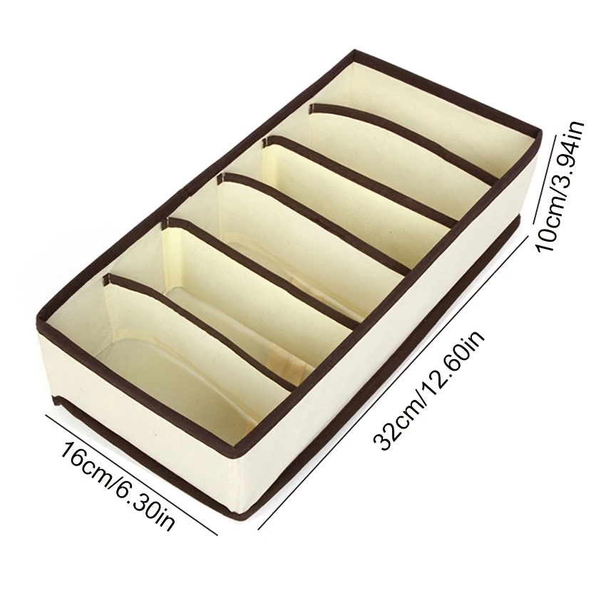 Organizer For Underwear Socks Bra Pants Scarf Tie Storage Box Jeans Clothing Organization Dividers For Drawers Clothes Organizer