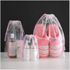 Waterproof EVA Cosmetic Bag Woman Travel Drawstring Swimming Makeup Pouch Dry Bag Bath Wash Handbag Seaside Beach Supplies