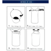 5PCS 1.5/2.5/3/3.5/5/8L Waterproof Dry Bag Pack Sack Swimming Rafting Kayaking River Trekking Floating Sailing Canoing Boating