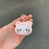 Plush Keychains Sanrio Creative Embroidered Pendant Schoolbag Keyrings Backpacks Decoration Christmas Gift for Friend