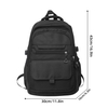 Large Capacity Girls Backpack for College High Middle School Student Cute Aesthetic Bookbag for Teens Women with Accessories