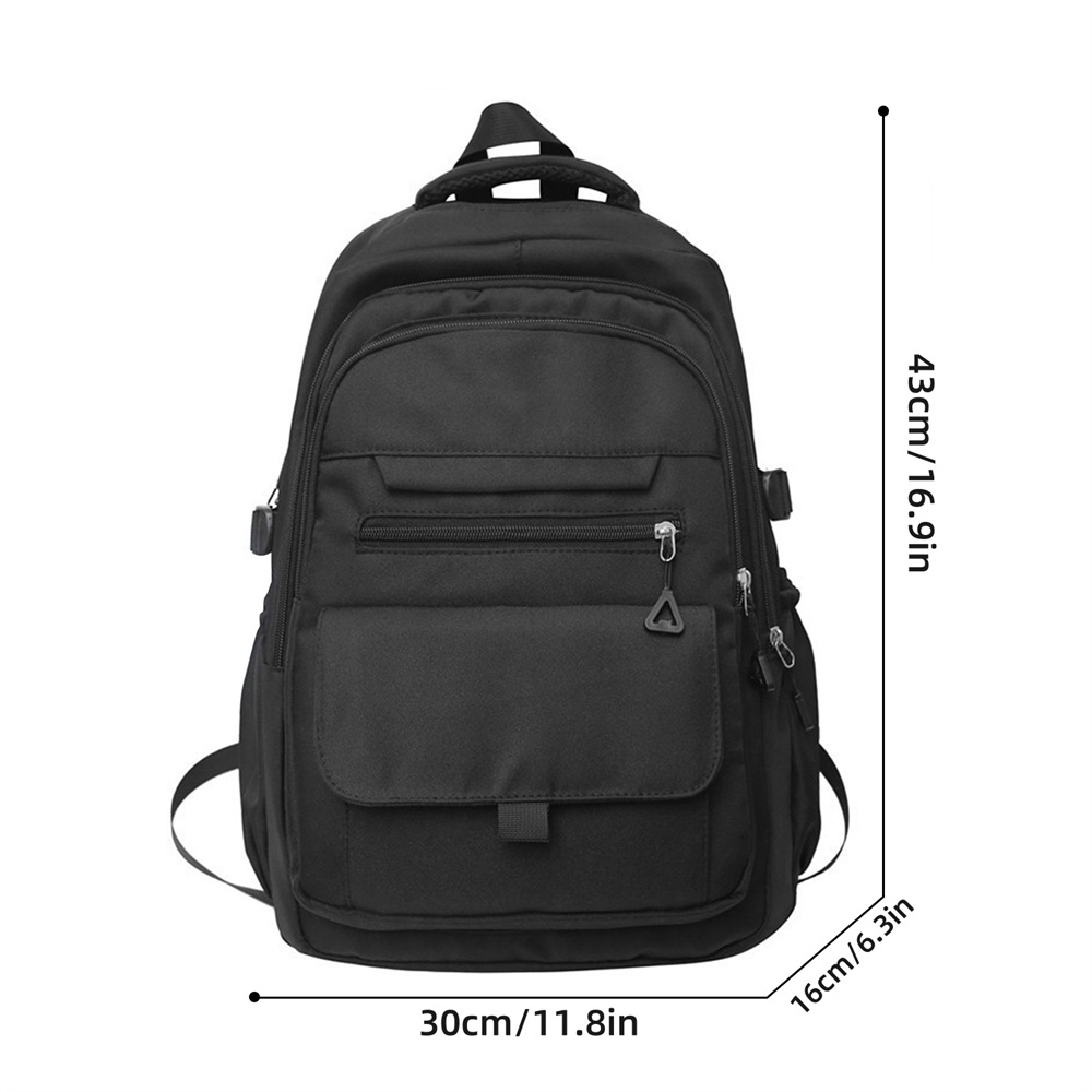 Large Capacity Girls Backpack for College High Middle School Student Cute Aesthetic Bookbag for Teens Women with Accessories