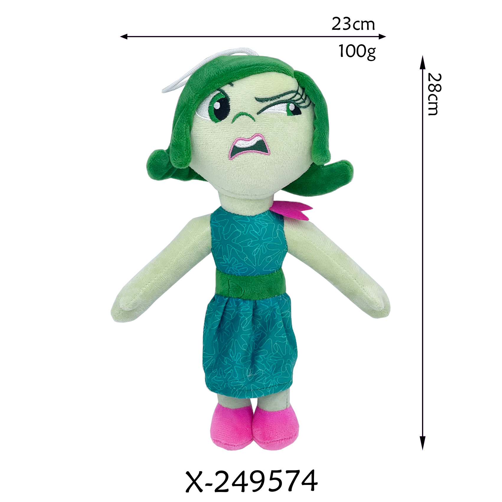 Inside Out 2 Plush Dolls Inside Out Plush Toy Cute Cartoon Plushie Doll Soft Stuffed Anime Periphery Toys Kids Birthday Gifts