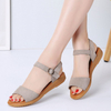 Hot Sale Pu Women Sport Sandals For Women And Ladies Flat 2024 Slipper Sandals Ankle Strap Summer Beach