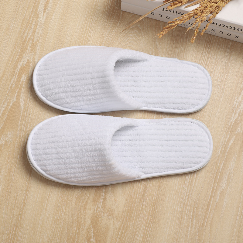 Hot Sale Custom Logo Disposable Pedicure Eva Hotel Slipper for Nail Beauty Salon