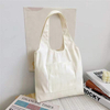 Women Shopping Shoulder Bag Ladies Reusable Eco Foldable Supermarket Handbag Street Style Student Aesthetic Storage Canvas Bags