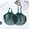 Reusable Cotton Mesh Bag Shopping String Fishnet Net Turtle Bags Storage Handbag Tote Woven Net Tote Environmental Protection