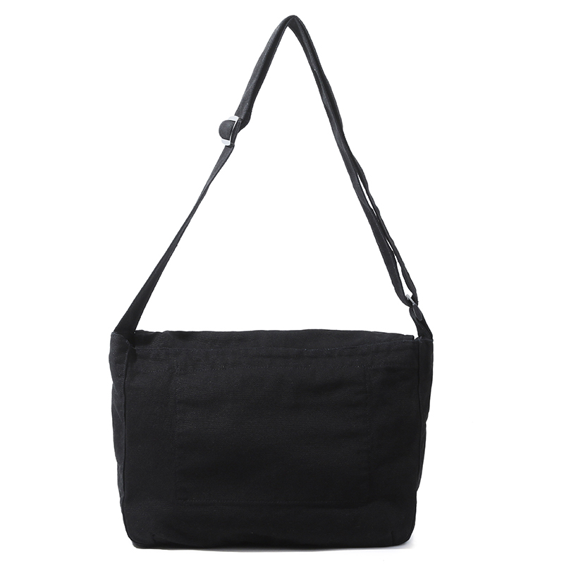 Women's Casual Messenger Bags 2024 Retro Handbag Canvas Teenager Shoulder Tote Bags Man Solid Color Handbag Crossbody Handbags