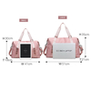 Women's Large Travel Bag Multi-Functional Duffle Tote Bag Handbags Nylon Waterproof Shoulder Bag Women Wet Dry Pockets Gym Bag