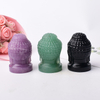  1PC Natural Crystal Stone Figure of Buddha Figurine Reiki Healing Stone Crafts Small Decoration Home Decor Present Souvenir