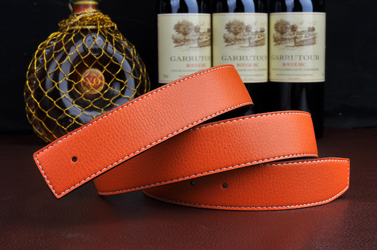 New Luxury Brand Belts Men High Quality Pin Buckle Male Strap Genuine Leather Waistband Ceinture Men's No Buckle 3.8cm H Belt