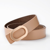 Women Belt Luxury Designer Needle Hole Adjustable Belt Buckle Fashion Leather Jeans Waistband Girl High Quality Female Belts New