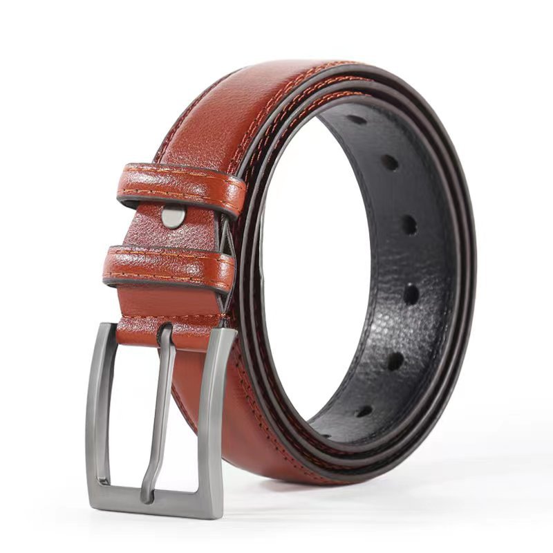 Men Belt Leather Belt Luxury Designer Alloy Pin Buckle Belts Men Pu Fashion Strap Male Jeans for Man Casual