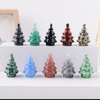 Natural Gemstone Carving Crystal Crafts Christmas Tree Statue Home Decoration Minerals Reiki Gift Party Room Decor