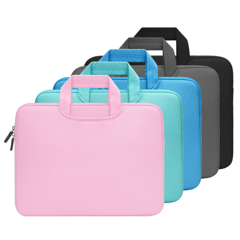11-15.6 Inchs Soft Laptop Notebook Case Sleeve Cover Bag with Handle for Macbook Air Pro Pouch Skin Cover for Huawei HP Dell