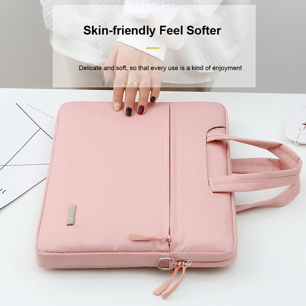 Laptop Bag Sleeve Case 12 13.3 15.6 14 Inch Shoulder Notebook Bag For Macbook Air Pro M1 Lenovo Dell Huawei Handbag Briefcase