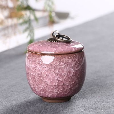 Ceramic Tea Caddies Tea Container Coffee Canister Porcelain Tea Caddy Tea Storage Box Tea Container