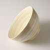 Circular Ceramic Bowl With Spiral Pattern Noodle Rice Ceramic Packaging Cup Bowls