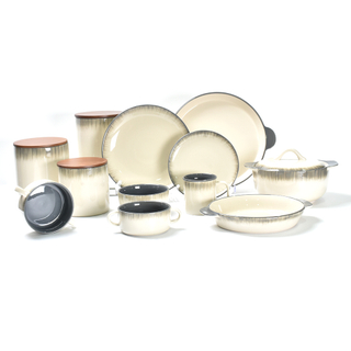 High Quality Retro Style Handpainted Ceramic Dinnerware Set Bone China Tableware for Home&hotel&banquet