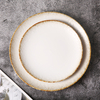  Nordic Ceramic Tableware Set Customized Porcelain Plates Dinner Dishes for Restaurant Hotel Ceramic Dinnerware Sets