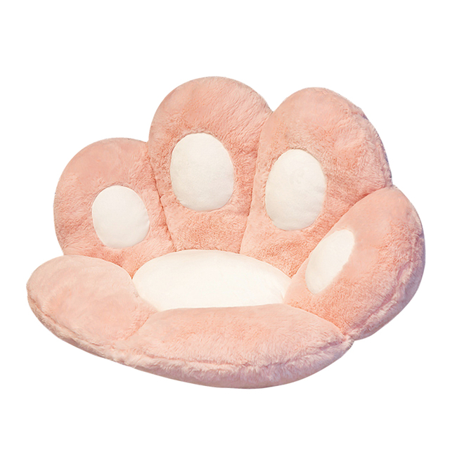 70cm Kawaii Cat Paw Plush Toys Cute Soft Stuffed Plush Cushion Chair Sofa Butt Pad for Home Room Decoration Office Nap Dolls