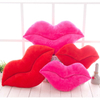 Chair Mats Hot Sale Lip Shaped Pillows Solid Color Cute Soft Fashion Plush Sofa Cushions Home Decoration