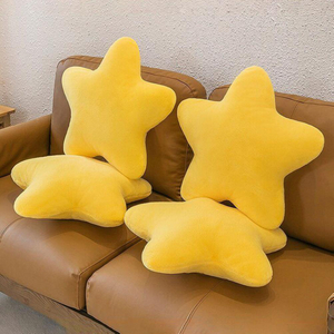 Star Pillow Cute Soft Fluffy Sleeping Throw Cushion Sofa Couch Bed Decoration Pentagram Shape PP Cotton Stuffed Toy Girlfriend K