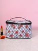 Fashion Printing Butterfly Cosmetic Bag Large Capacity Portable Travel Wash Toiletry Storage Bag Ladies Manicure Tools Handbag