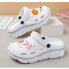 Clogs Summer Pool Slippers Beach EVA Thick Sole Pillow Cloud Sandals Sandalias Mujer Women Sandals Crocks Shoes Clogs Mules