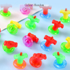 10pcs Mini Torsion Speed Gyro Spinning Toys Kids Birthday Party Favors Classroom Rewards Christmas Gift Pinata Goodie Filler
