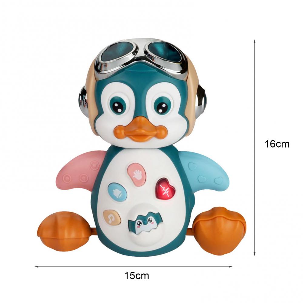 Gift Simulation Penguin Figure Electric Dance Musical Toy Kid Home Decor Supply