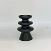 Nordic Black Modern Ceramic Vase, with A Simple Design, Suitable As A Floral Container for Home Decoration, Office Or Dining Table Era