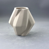 Nordic Style White Ceramic Vase Modern Minimalist Porcelain Flower Vases Decorative Pottery for Home Decor 
