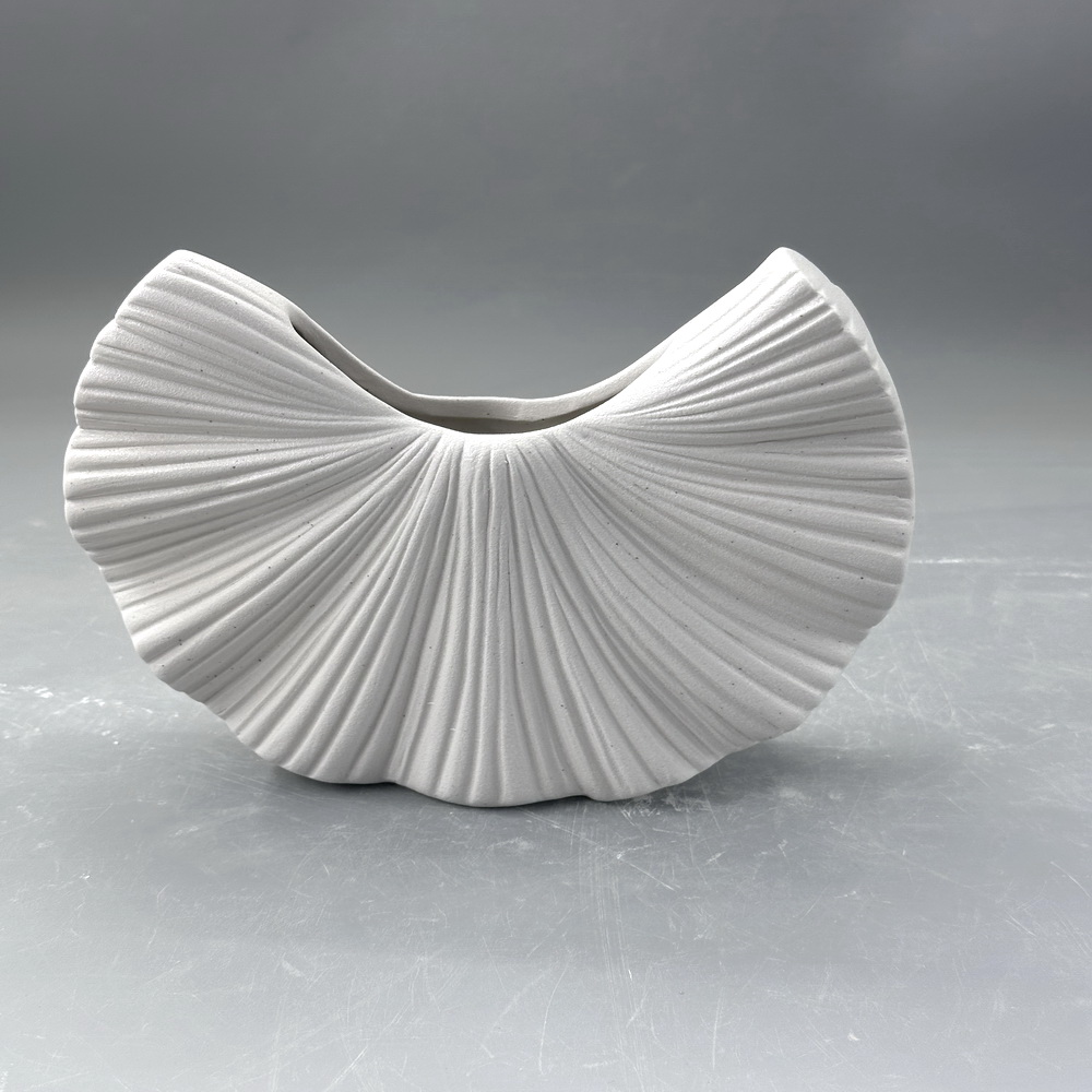 Nordic Vase Decoration Wedding Splash Ink Rustic White White Ceramic Hydroponic Flower Abstract Vases for Flowers Home Decor
