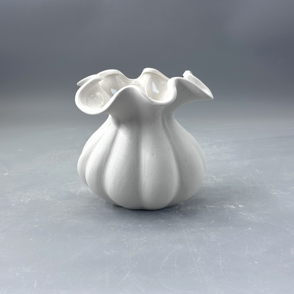 Nordic Creative Color Minimalist Ceramic Desktop Decor Living Room Decoration Ceramic Flower Vase