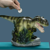 Cartoon Tyrannosaurus Piggy Bank Resin Boy Toys Coins Storage Money Saving Deposit Box Home Desktop Decoration Christmas Gift