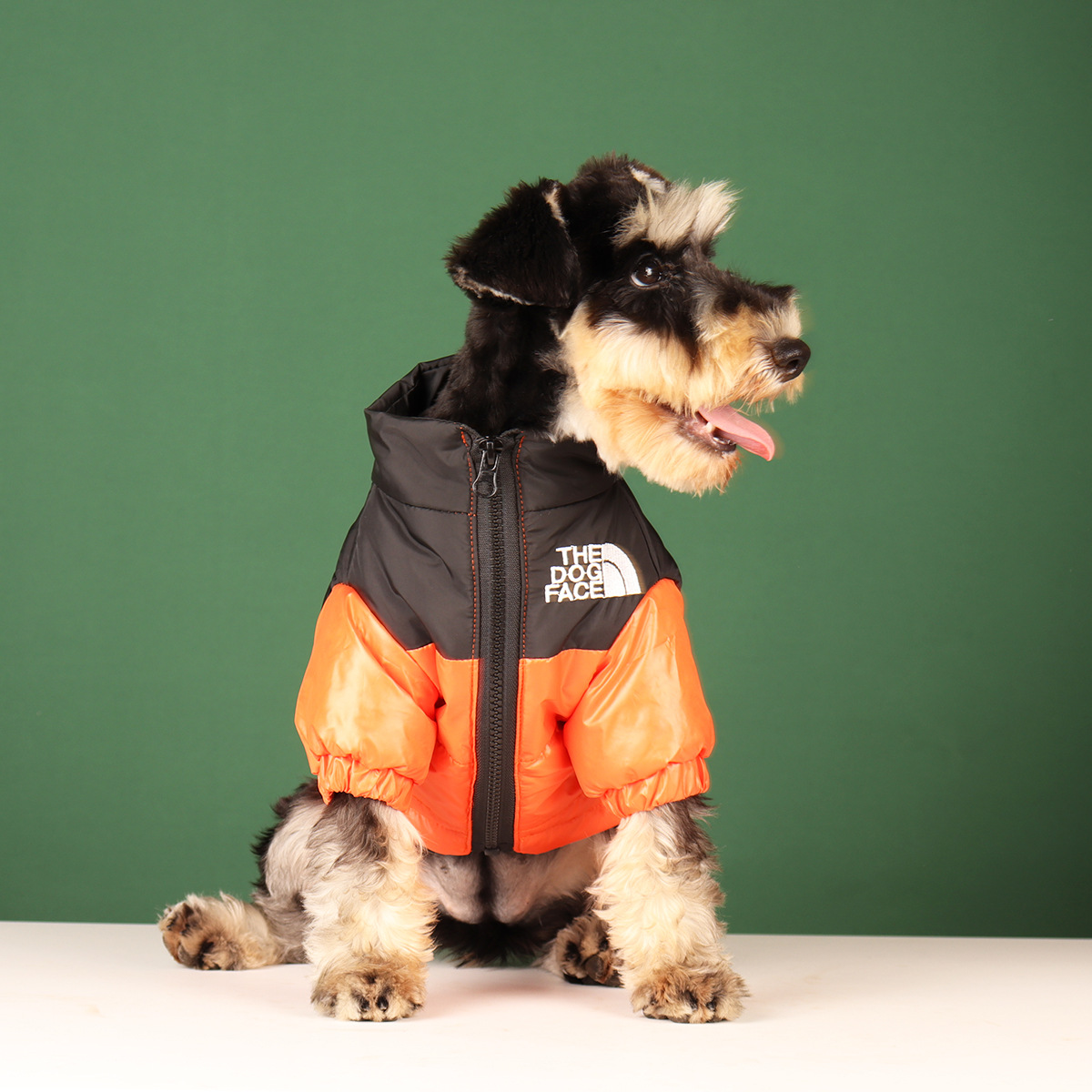 Large Winter Pet Dog Clothes French Bulldog Puppy Warm Windproof Jacket Small Medium Dog Reflective Coat Chihuahua Pet Outfits