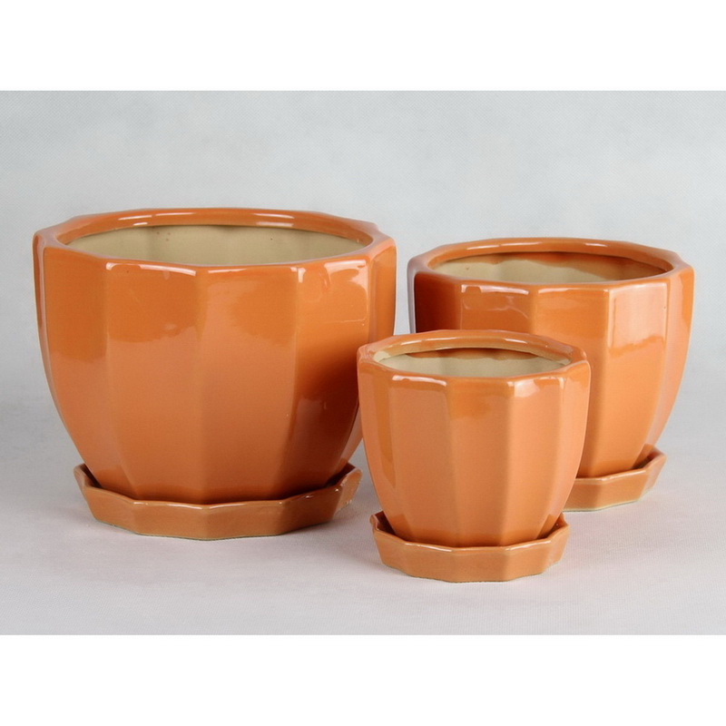 Newly Ceramic Flower Pots Modern Minimalist Style Succulent Planter Home Decoration