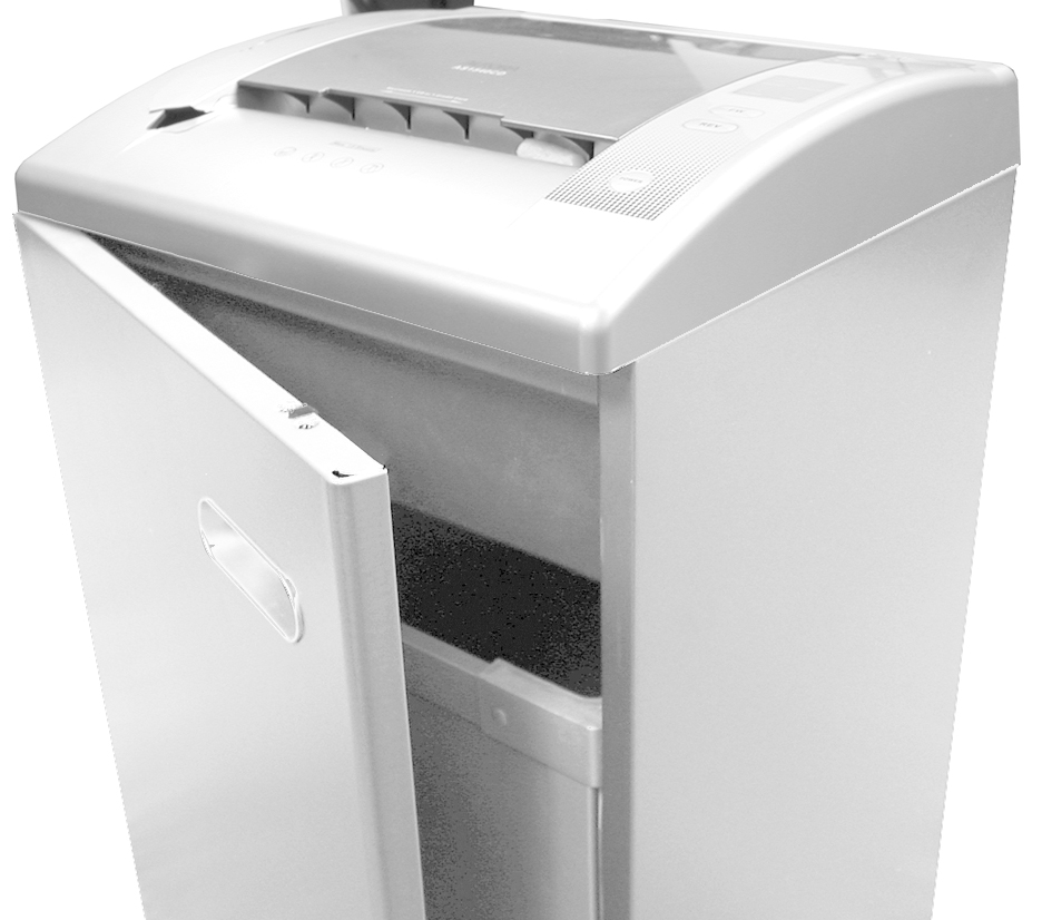 Heavy-Duty Portable Paper Shredder Strip-Cut Shredder